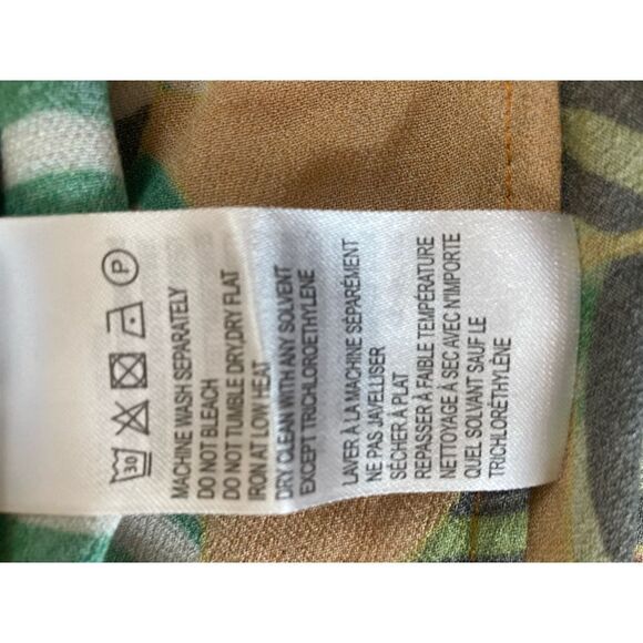 FARM RIO Mixed Striped Bananas Maxi Wrap Dress, Size XS - Picture 14 of 14